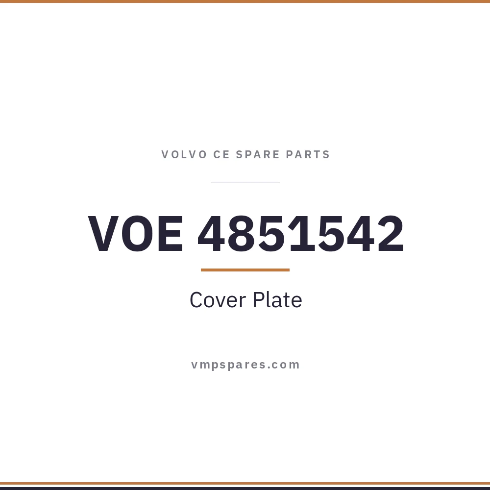 VOE 4851542 – Cover Plate