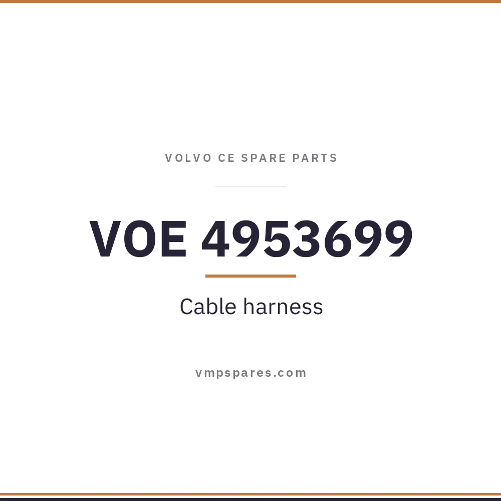 VOE 4953699 – Cable harness