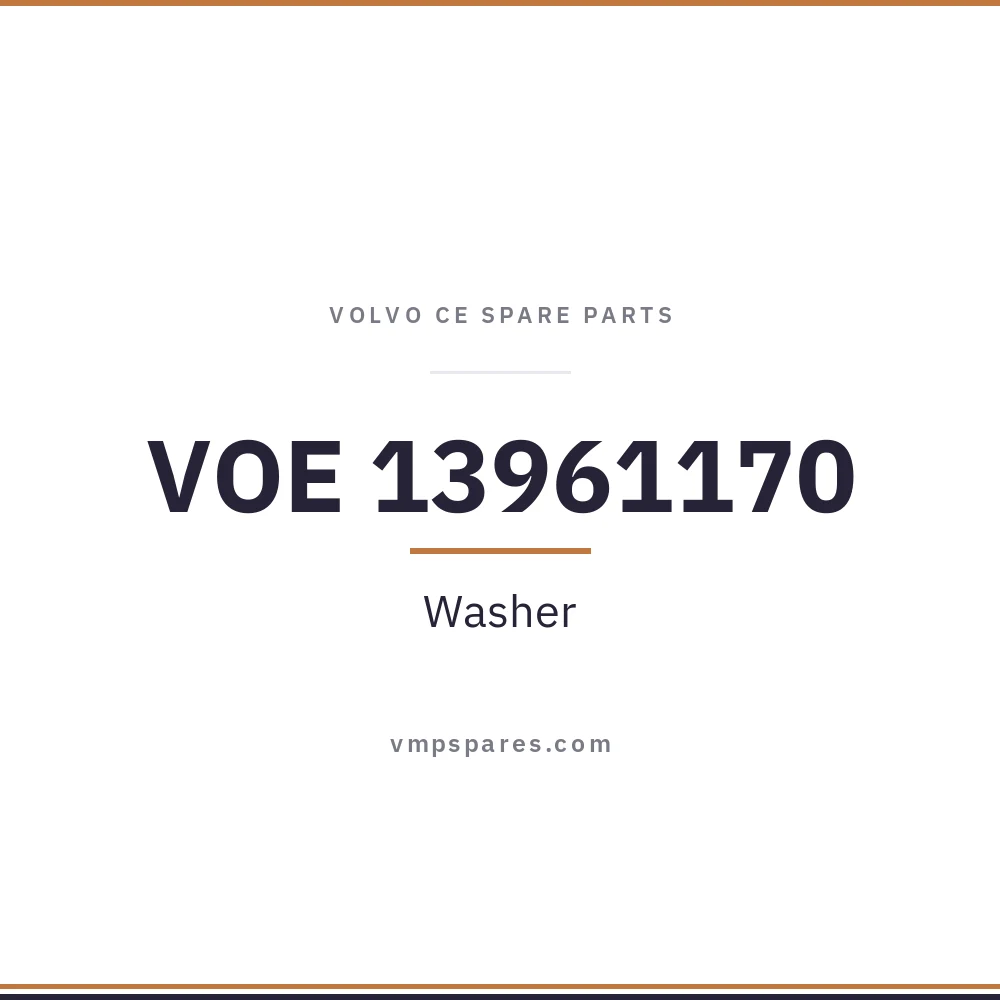 VOE 13961170 – Washer