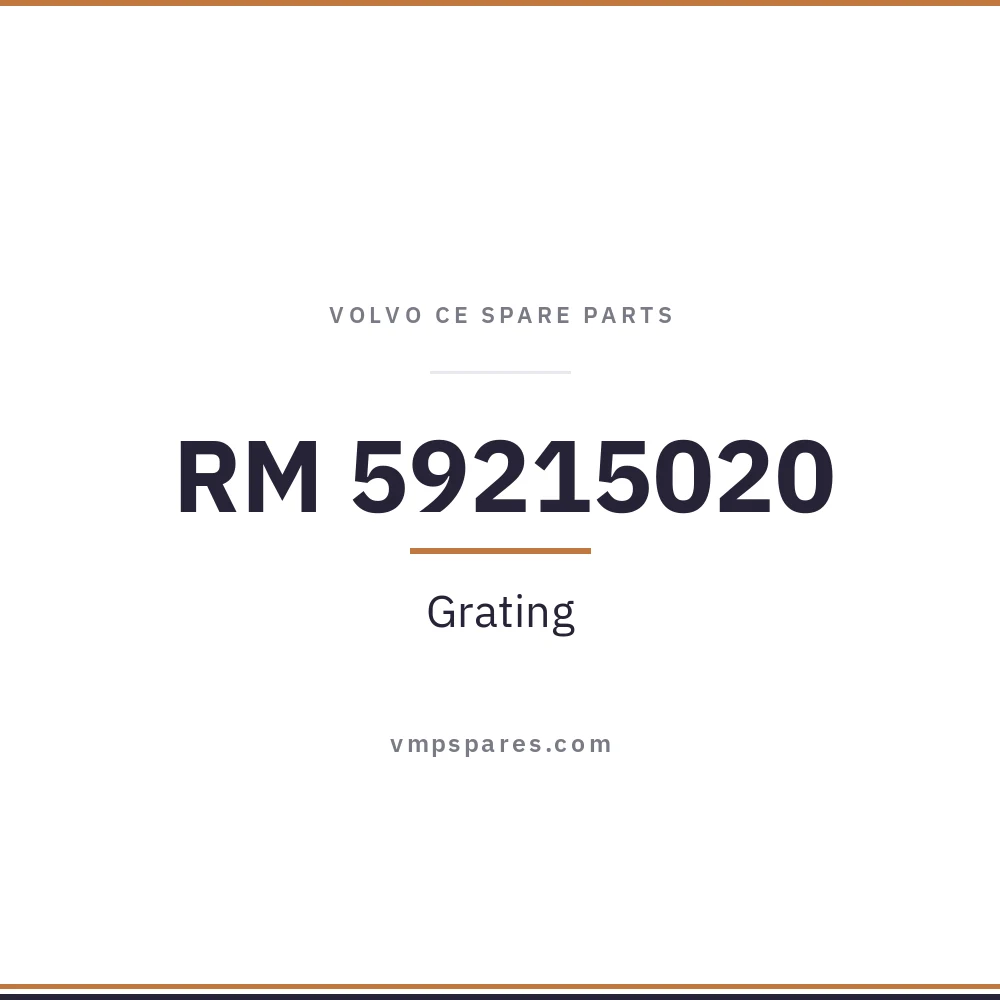 RM 59215020 – Grating