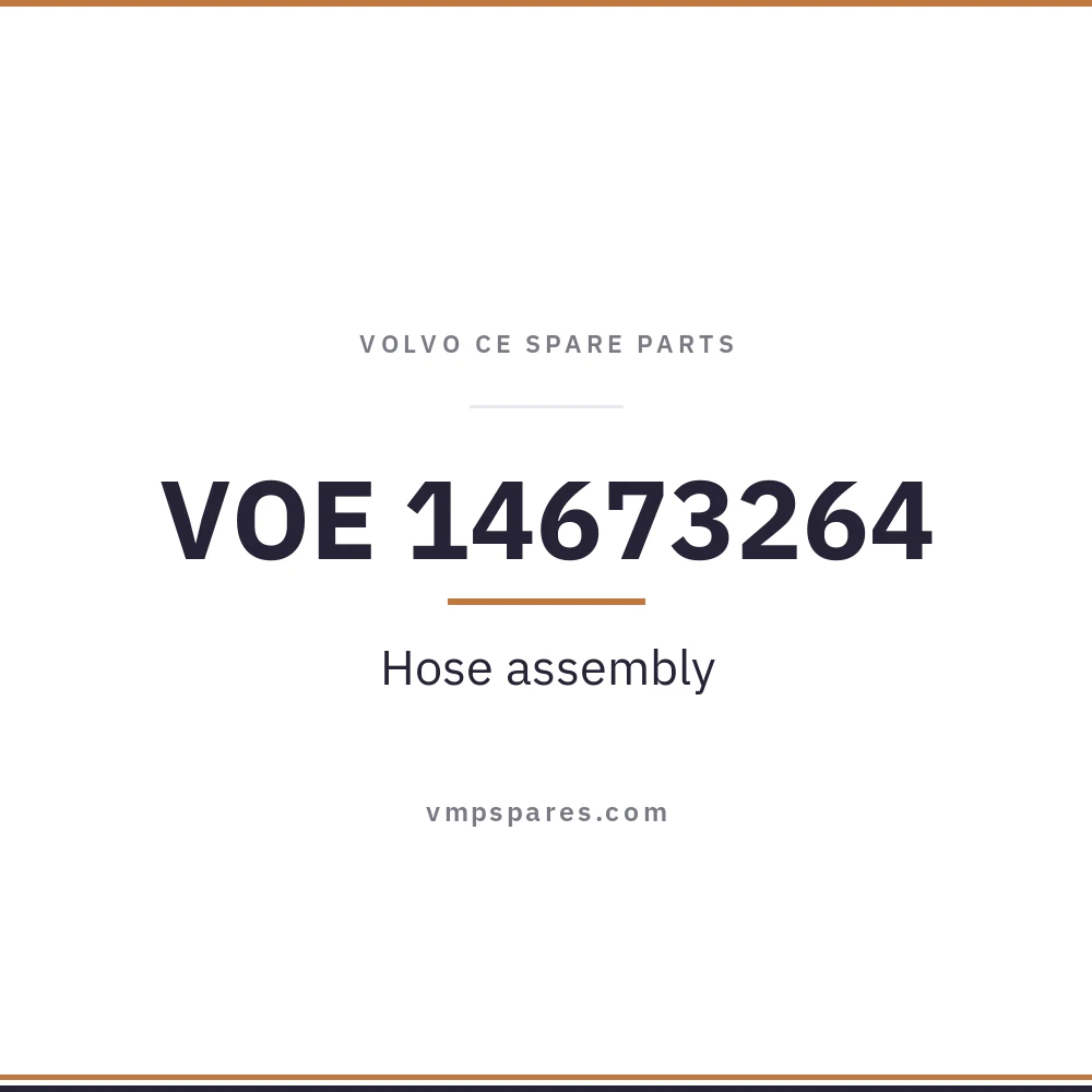 VOE 14673264 – Hose assembly