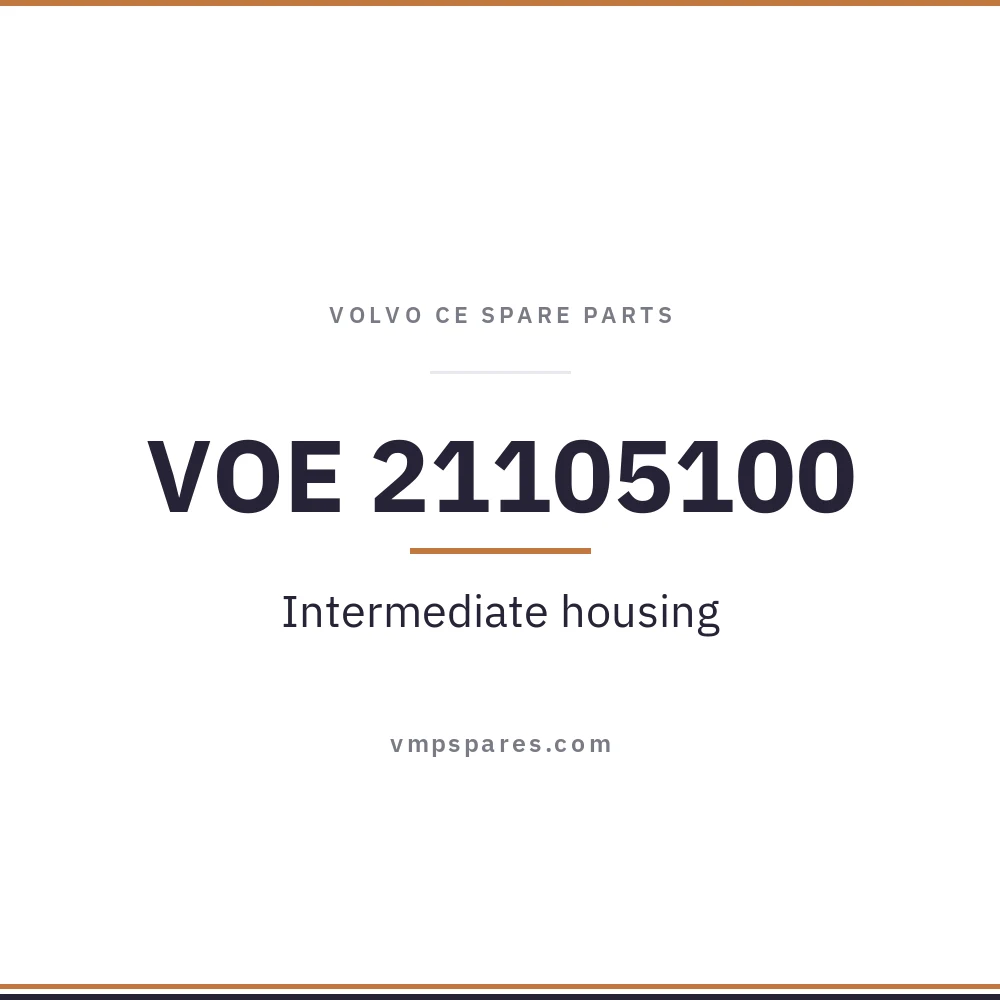VOE 21105100 – Intermediate housing