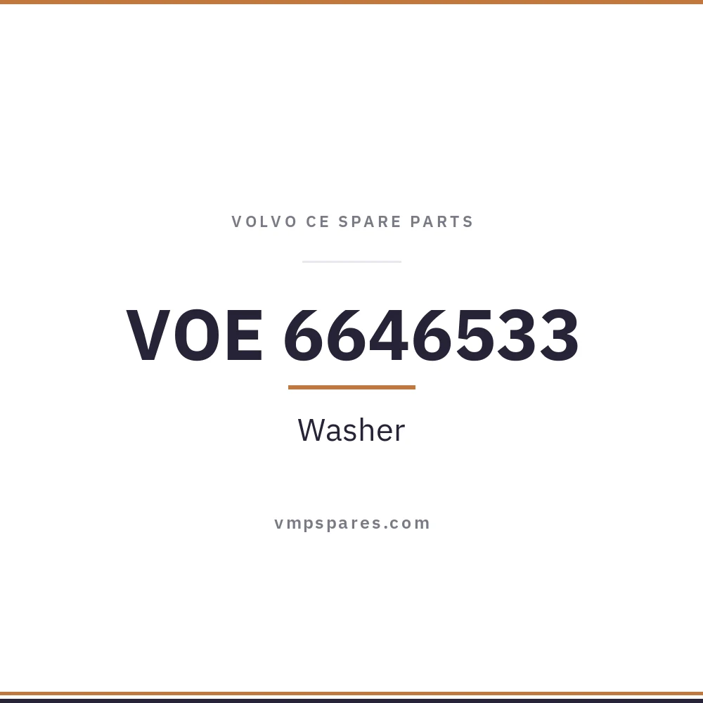 VOE 6646533 – Washer