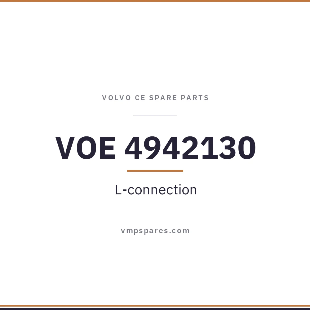 VOE 4942130 – L-connection
