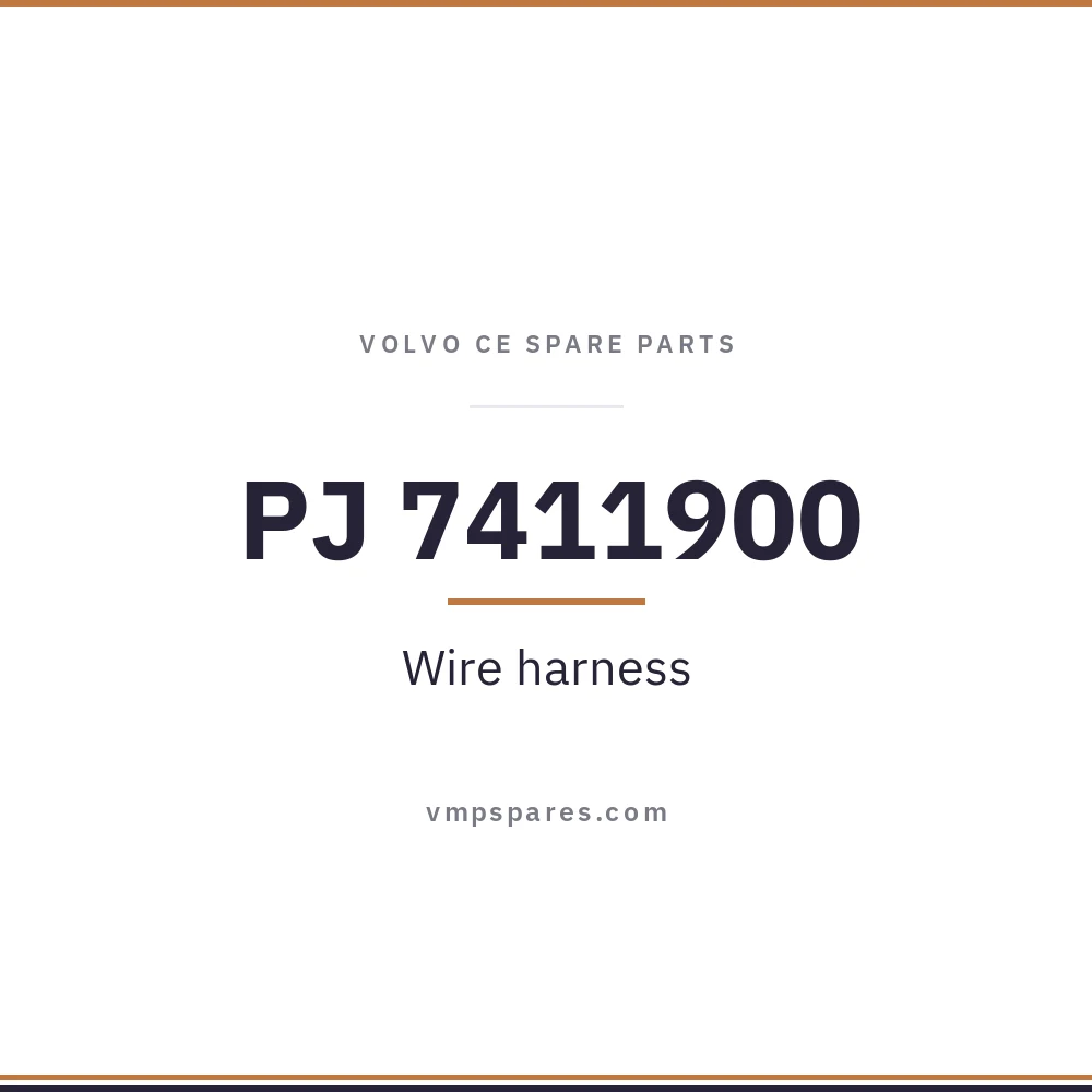 PJ 7411900 – Wire harness