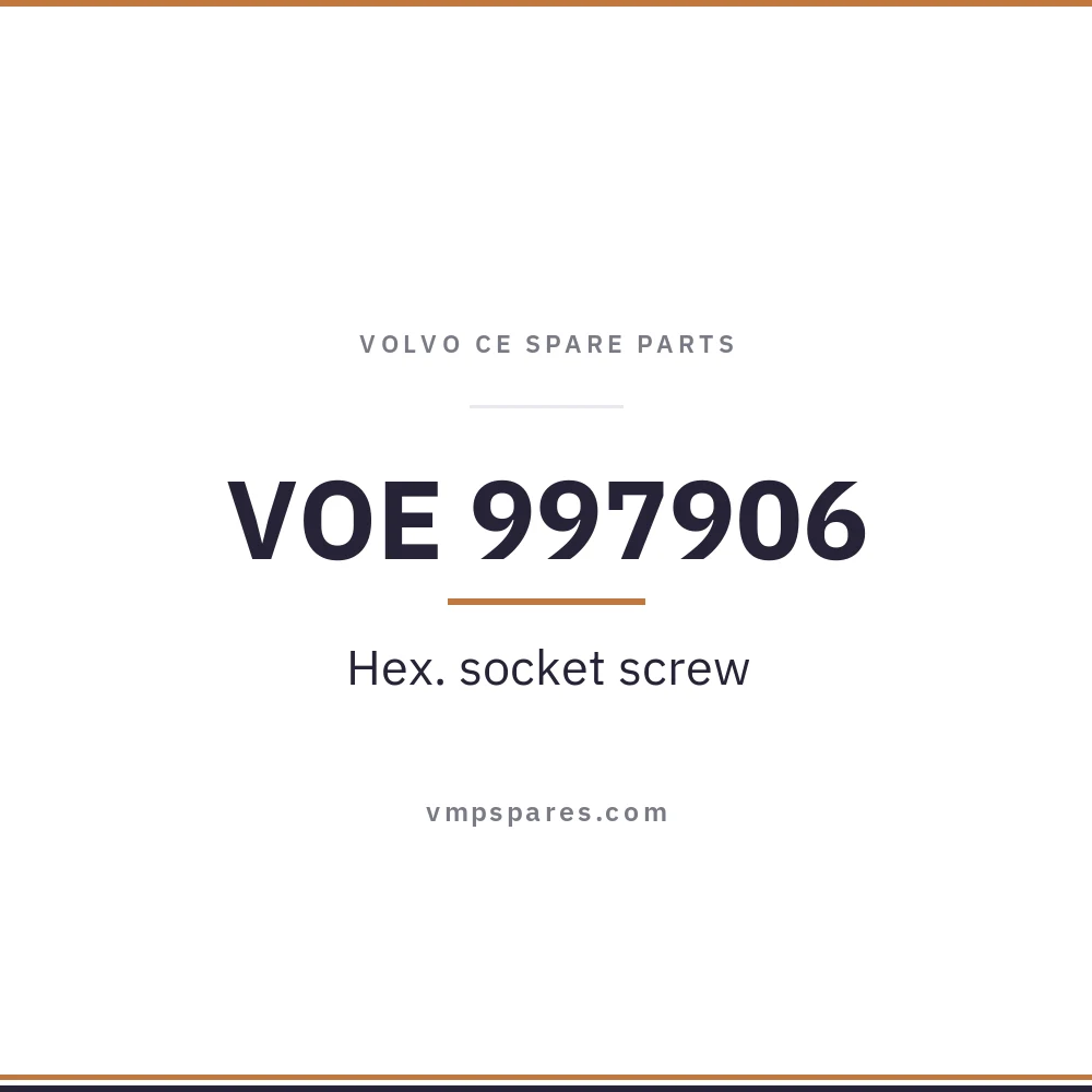 VOE 997906 – Hex. socket screw