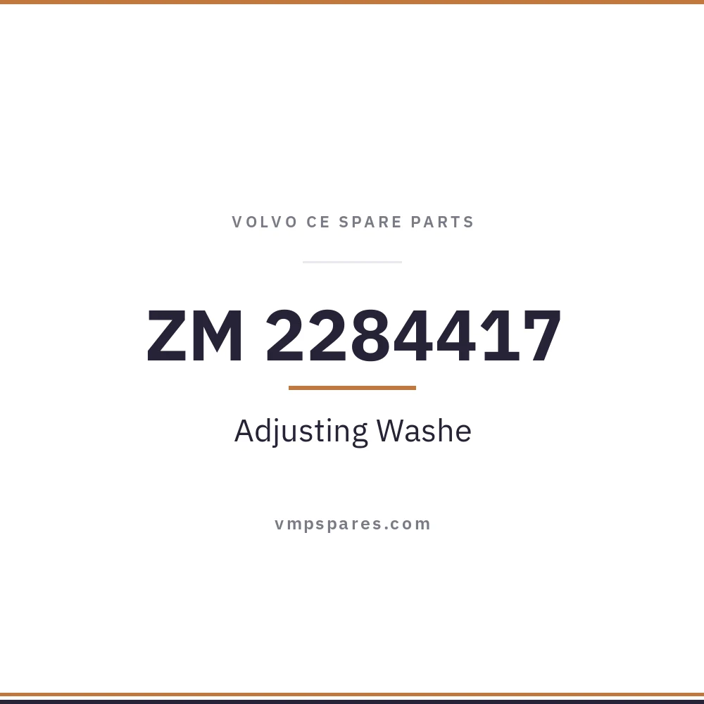 ZM 2284417 – Adjusting Washe