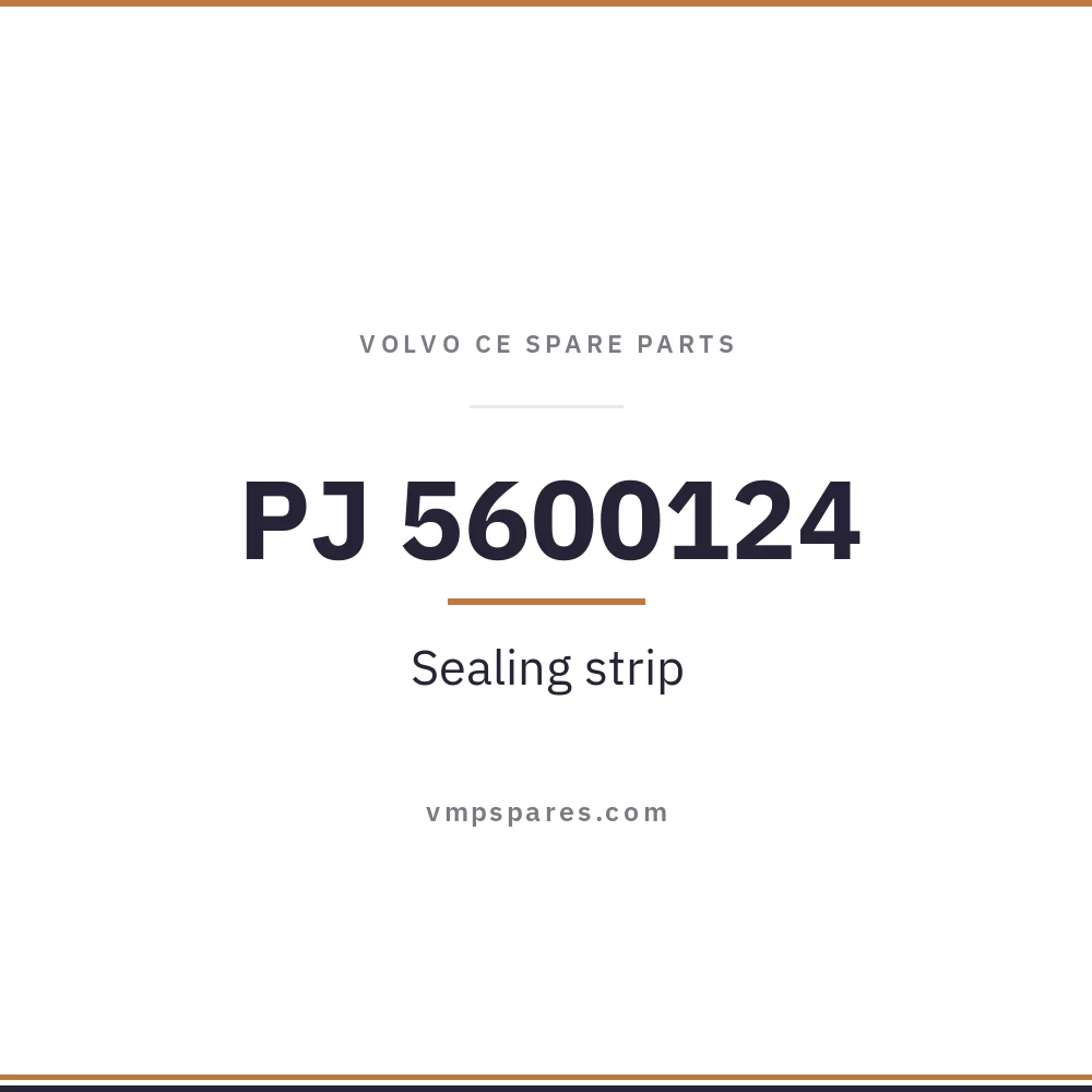 PJ 5600124 – Sealing strip