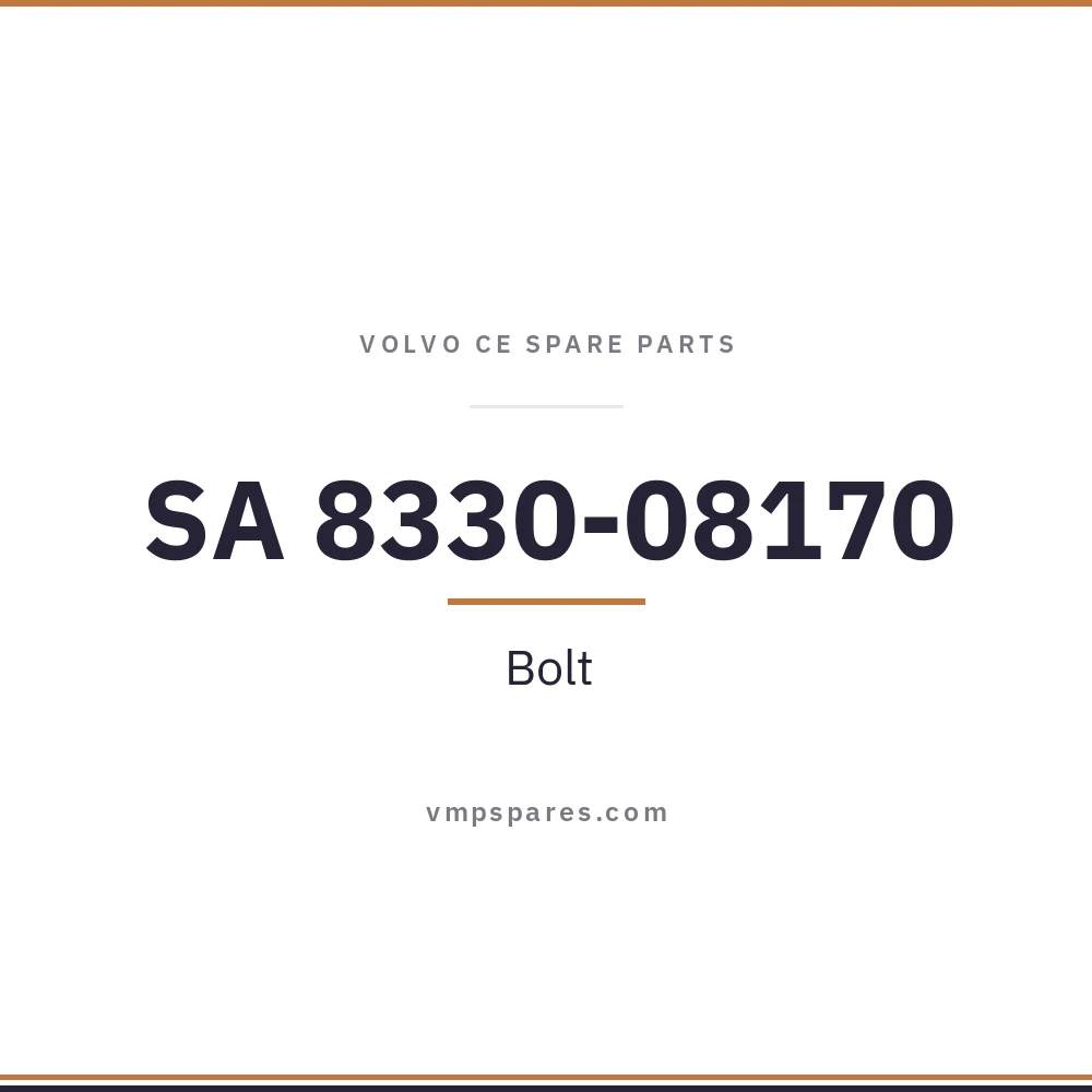 SA 8330-08170 – Bolt