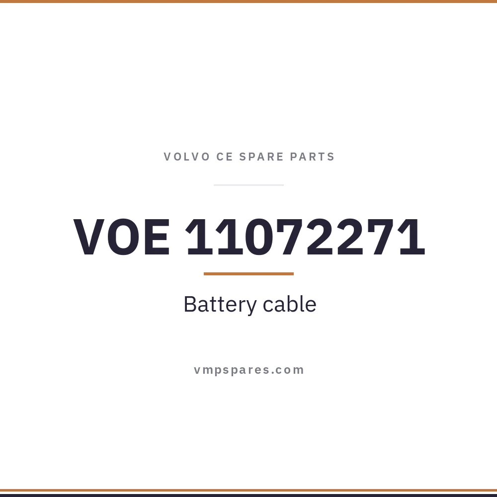 VOE 11072271 – Battery cable