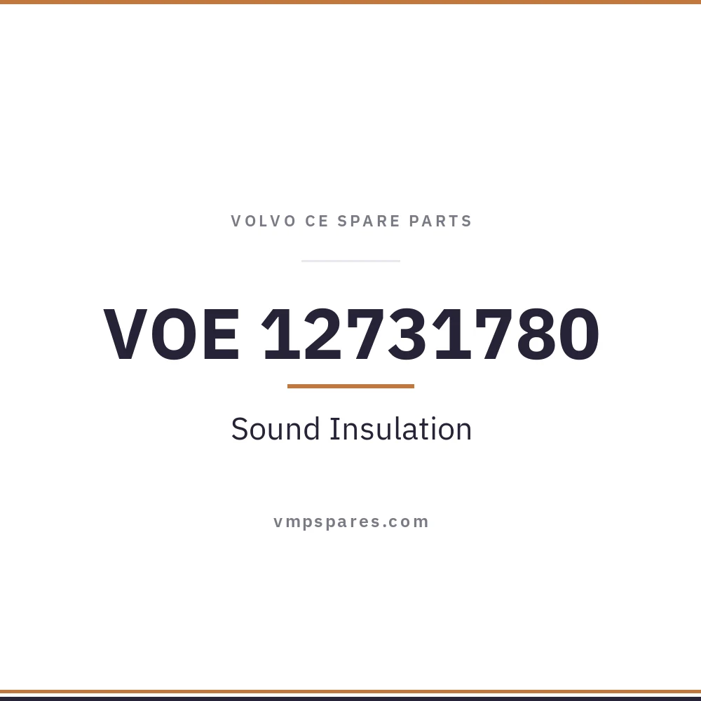 VOE 12731780 – Sound Insulation