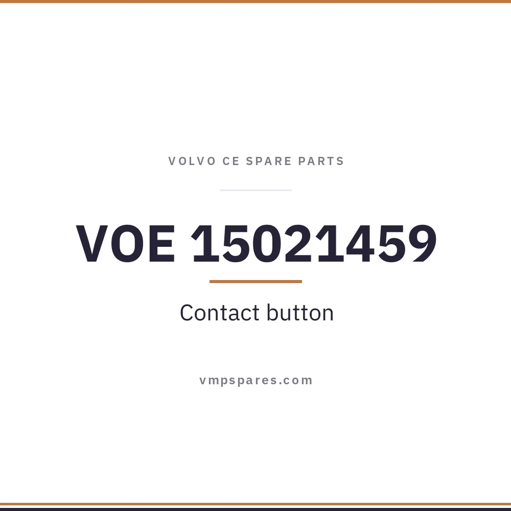 VOE 15021459 – Contact button