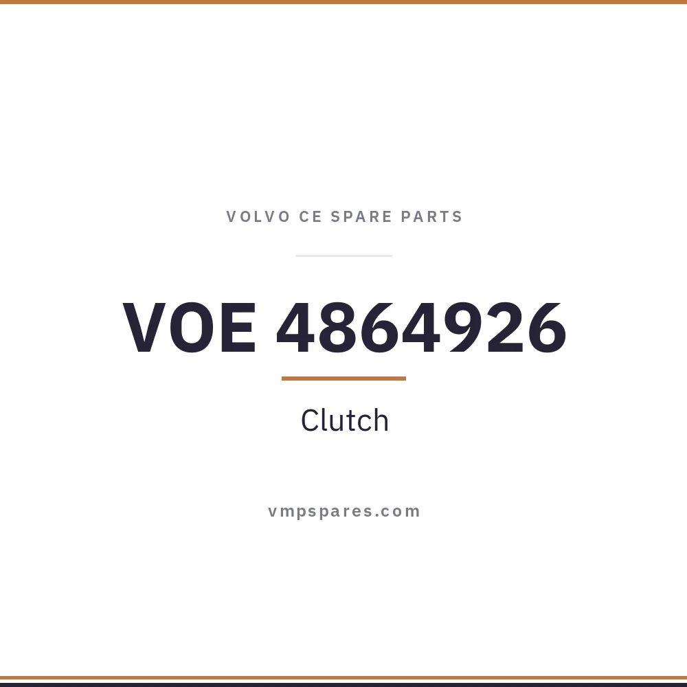 VOE 4864926 – Clutch