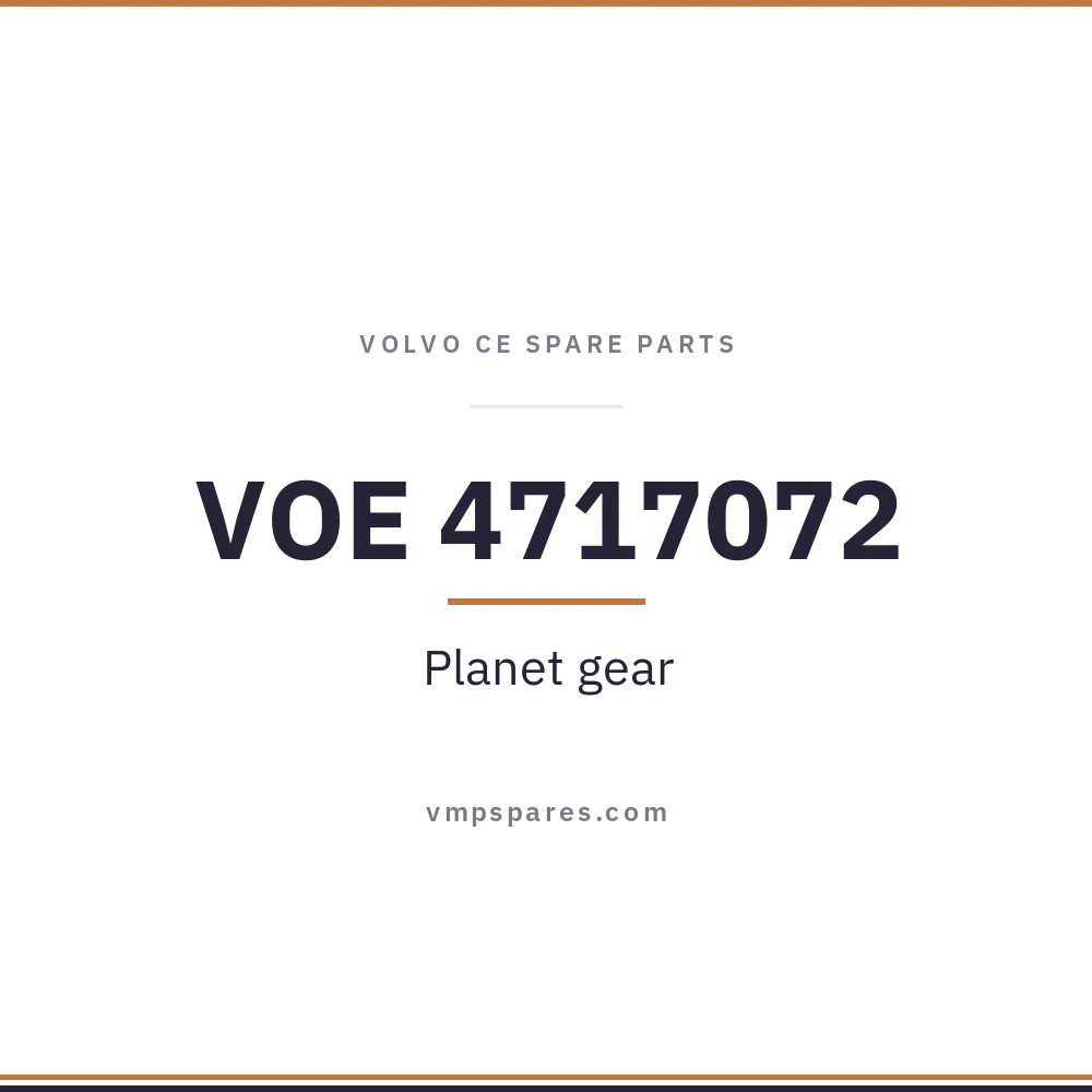VOE 4717072 – Planet gear