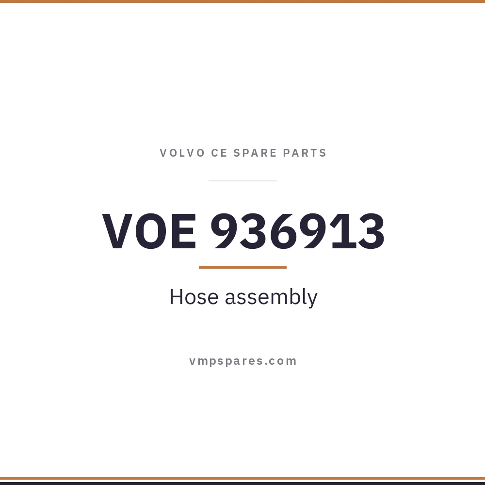 VOE 936913 – Hose assembly