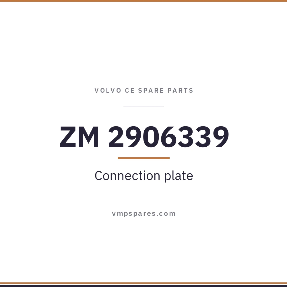 ZM 2906339 – Connection plate