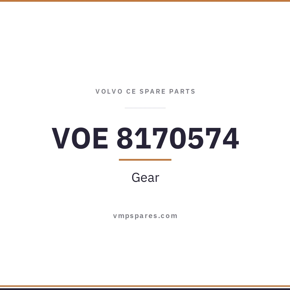 VOE 8170574 – Gear