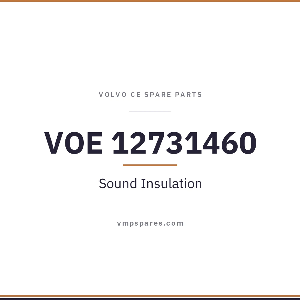 VOE 12731460 – Sound Insulation