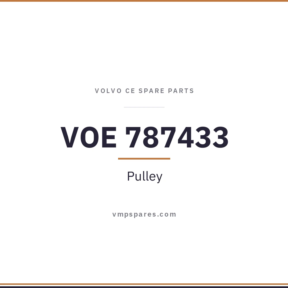 VOE 787433 – Pulley