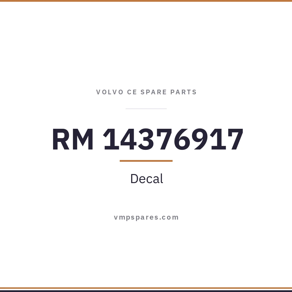 RM 14376917 – Decal