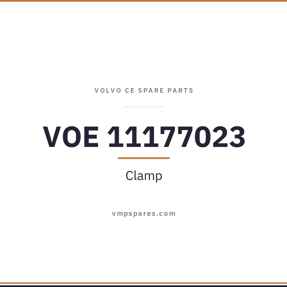 VOE 11177023 – Clamp