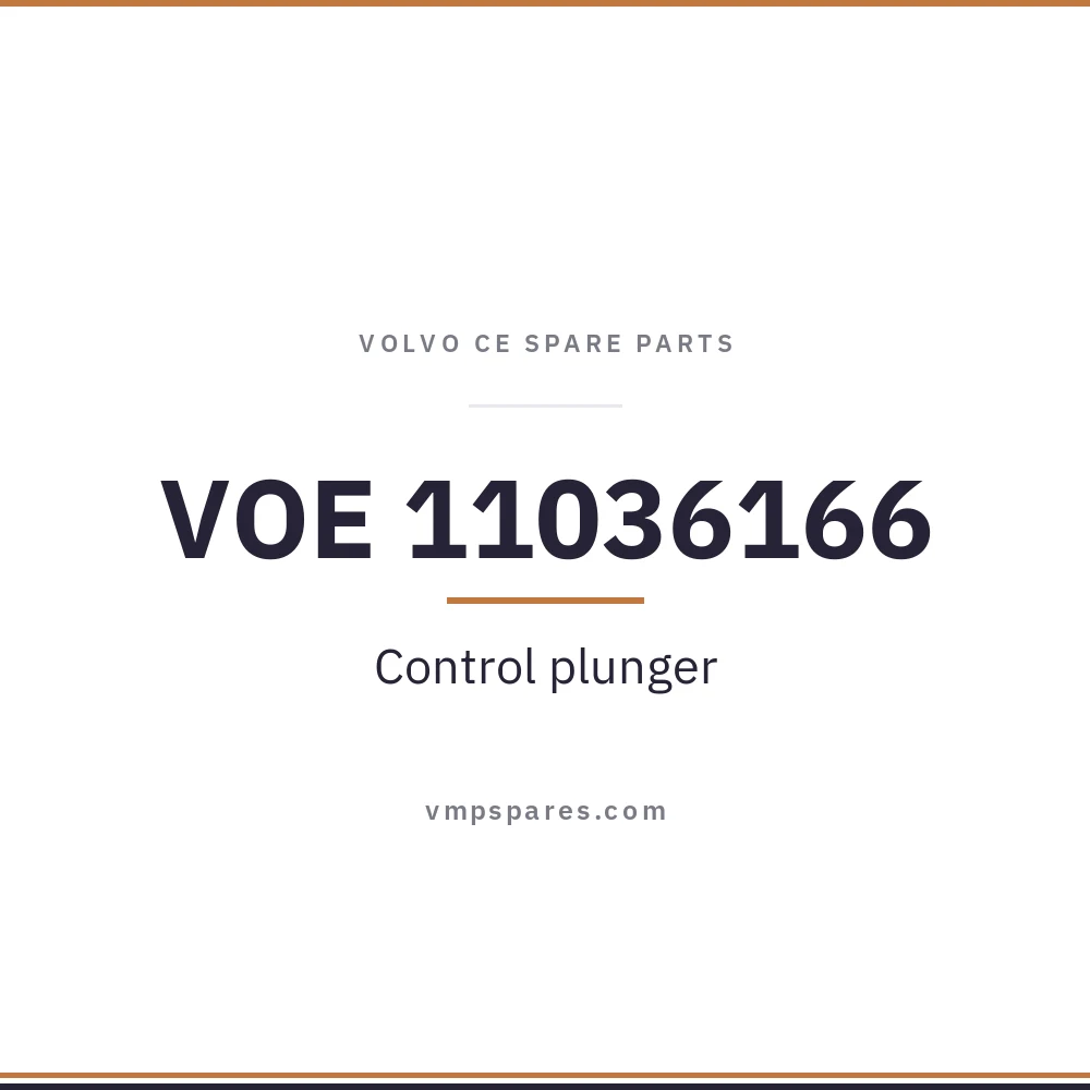 VOE 11036166 – Control plunger