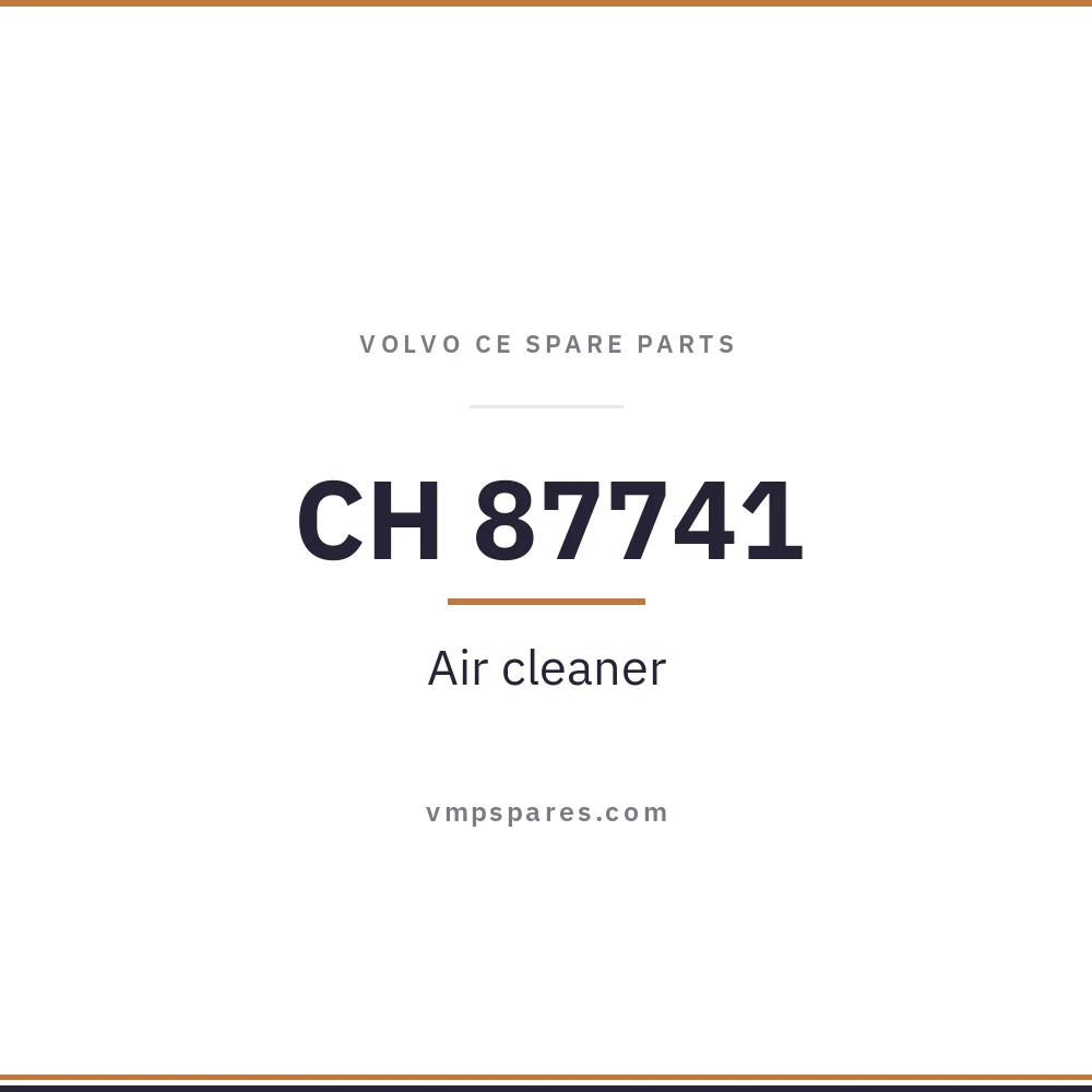 CH 87741 – Air cleaner