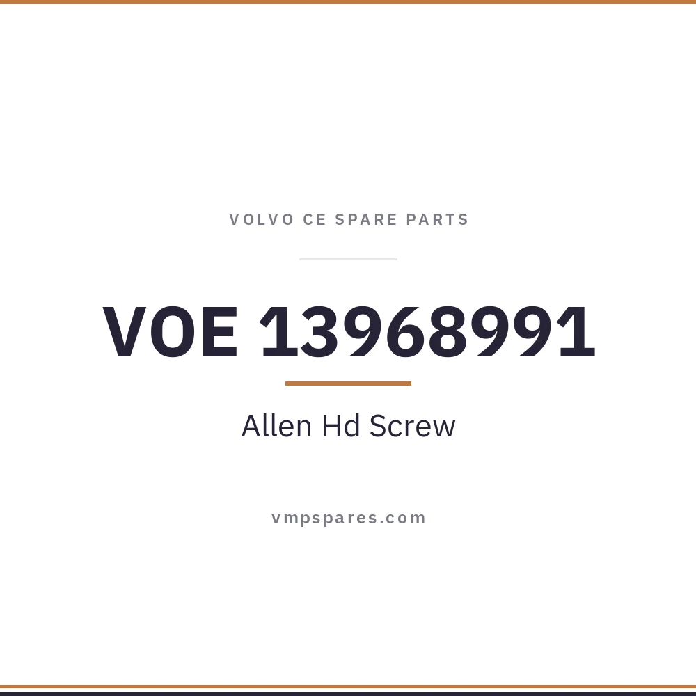 VOE 13968991 – Allen Hd Screw
