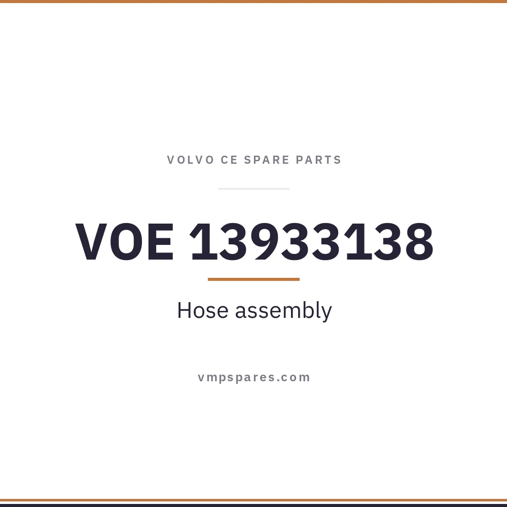 VOE 13933138 – Hose assembly