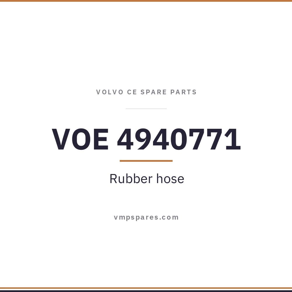 VOE 4940771 – Rubber hose