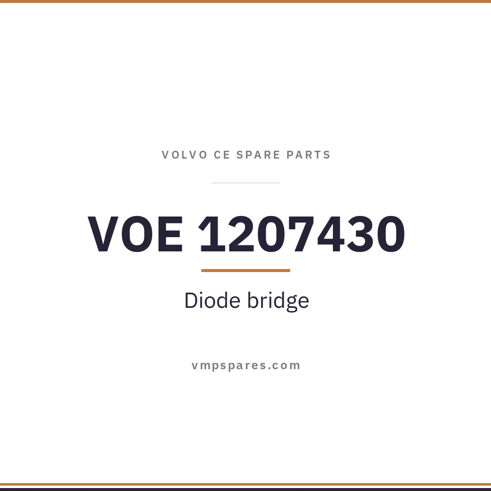 VOE 1207430 – Diode bridge