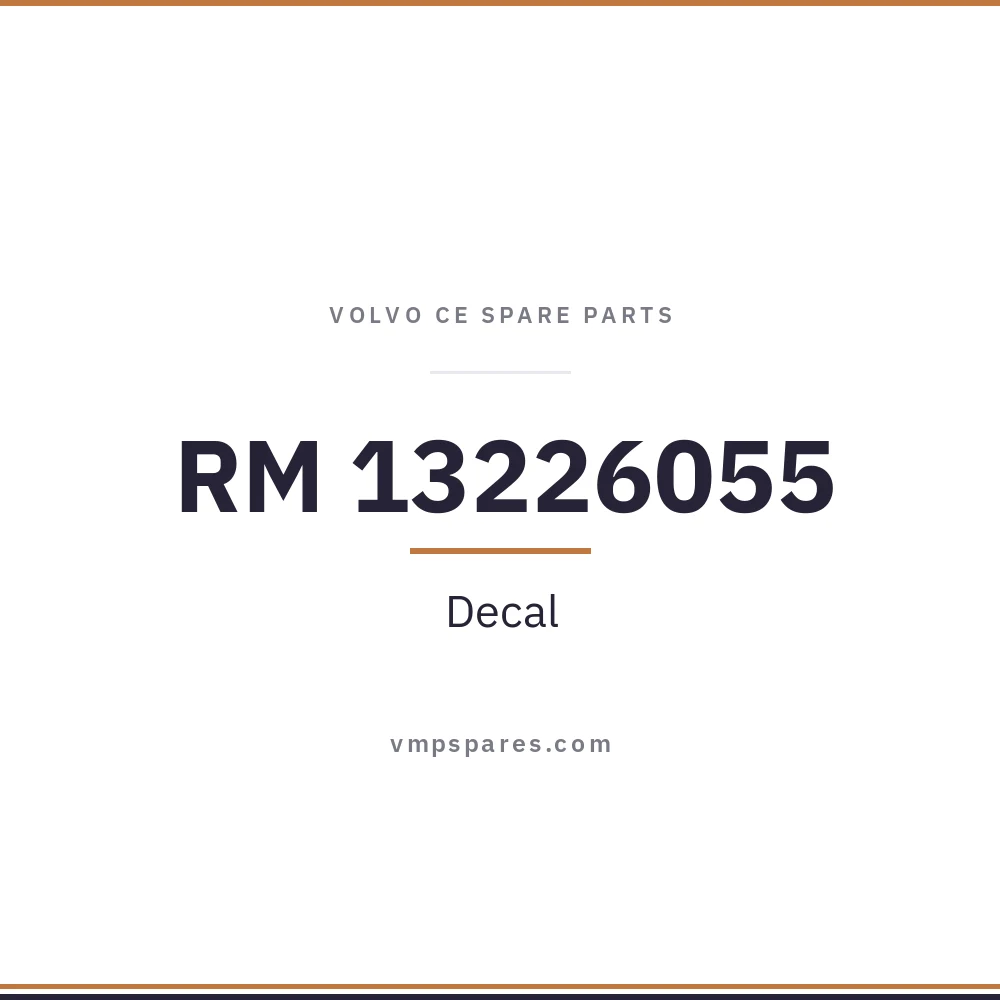 RM 13226055 – Decal
