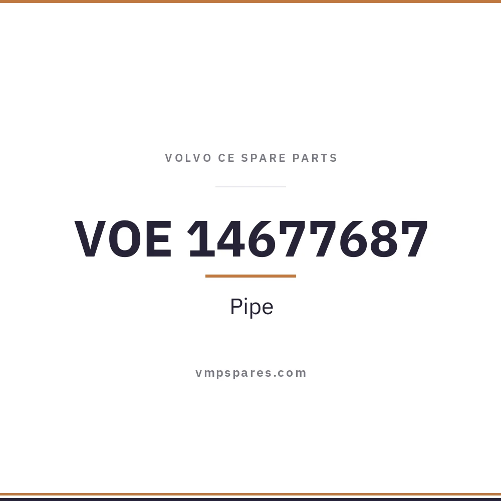 VOE 14677687 – Pipe