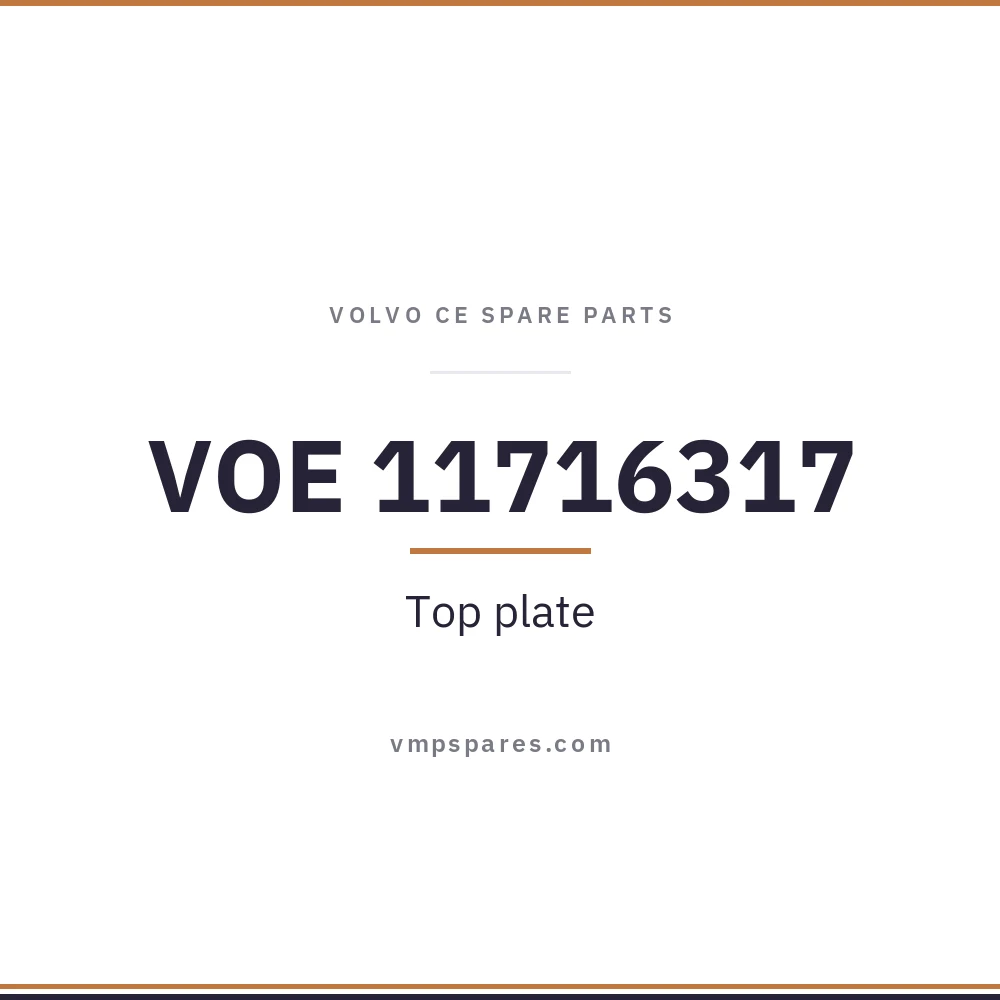 VOE 11716317 – Top plate