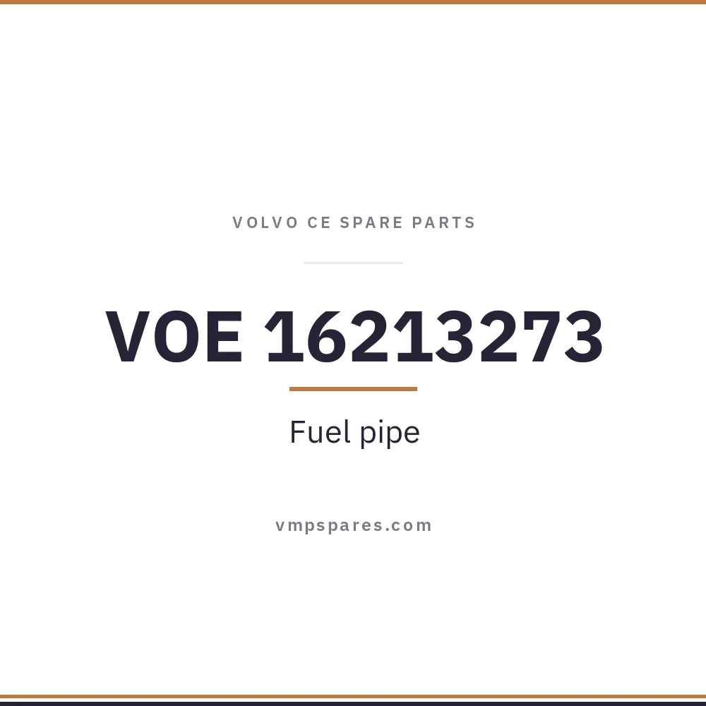 VOE 16213273 – Fuel pipe