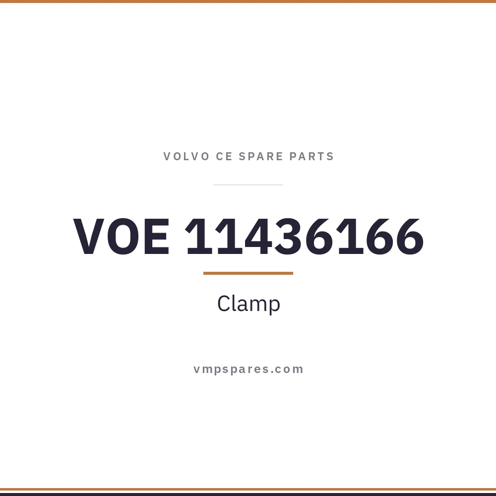 VOE 11436166 – Clamp