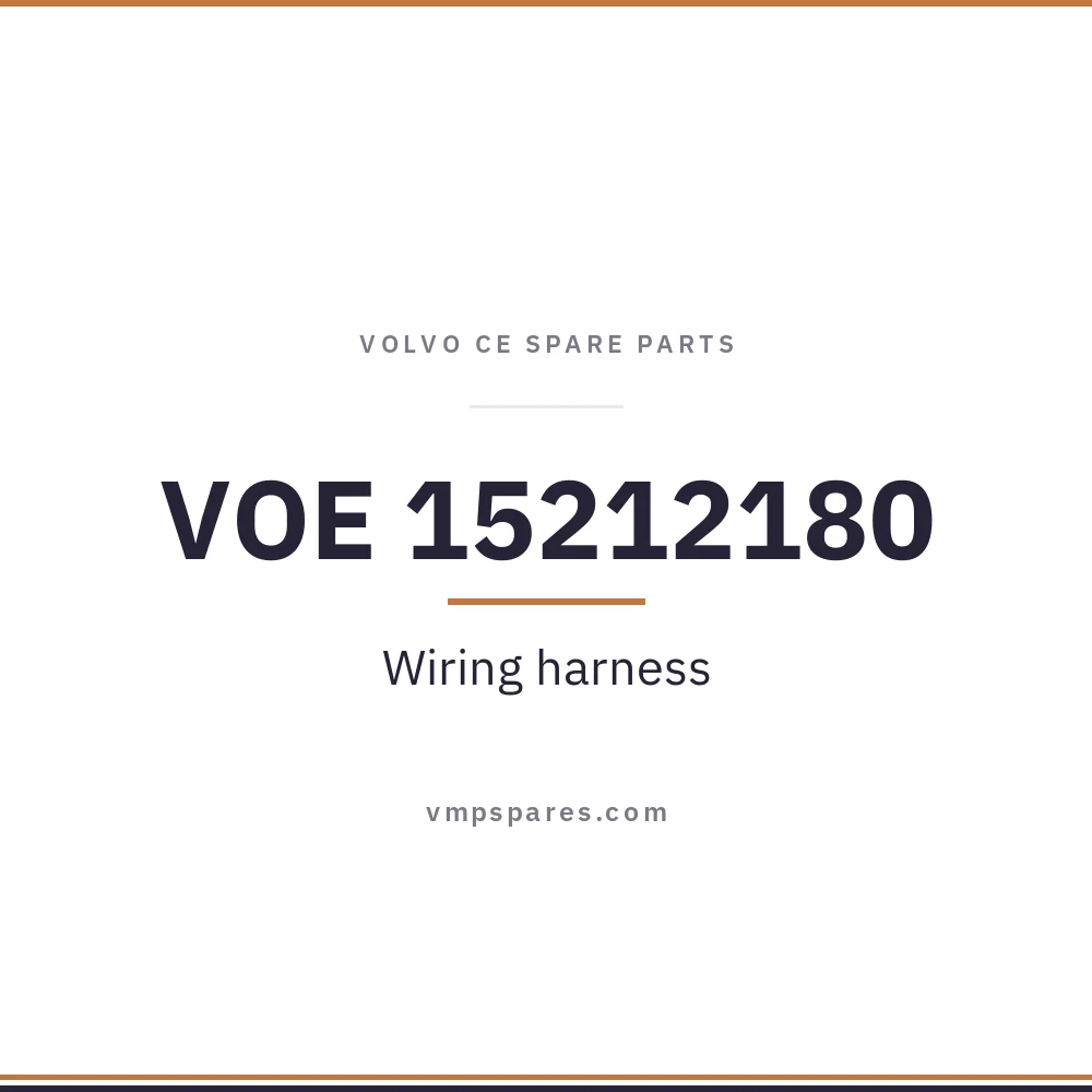 VOE 15212180 – Wiring harness
