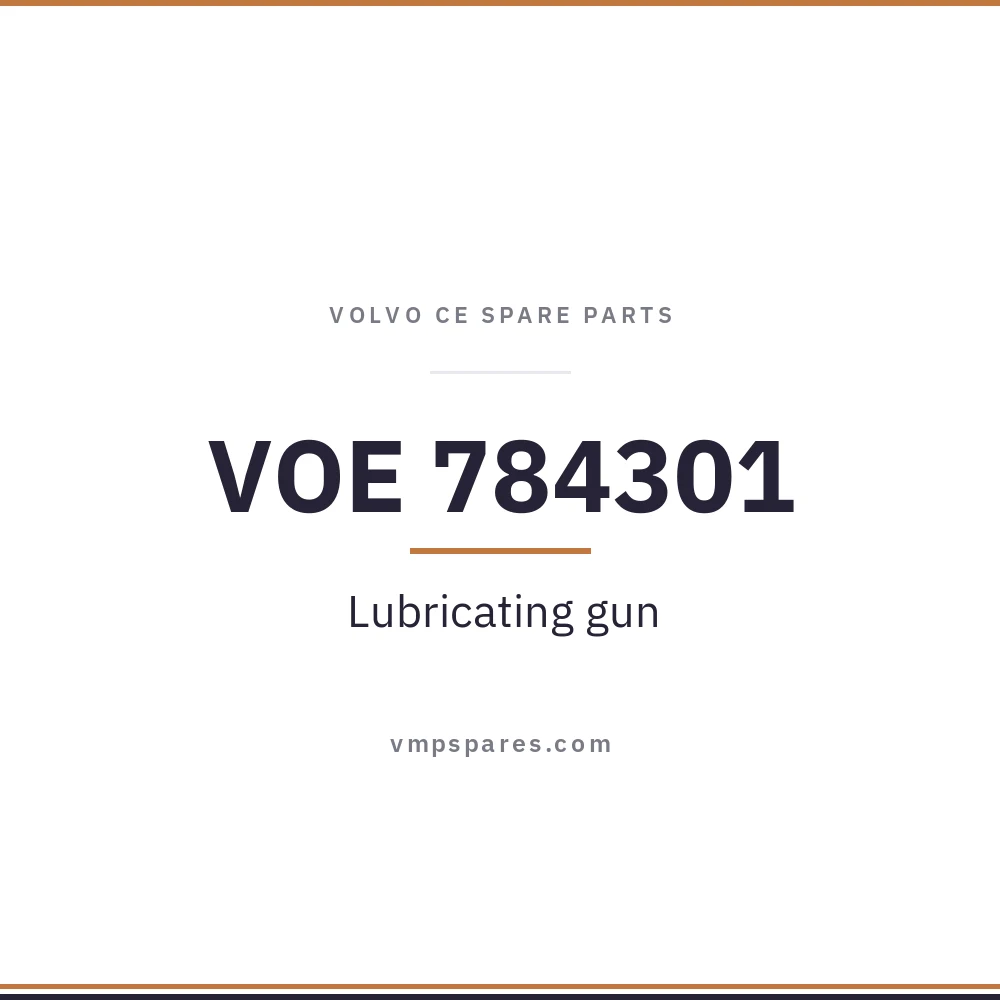 VOE 784301 – Lubricating gun