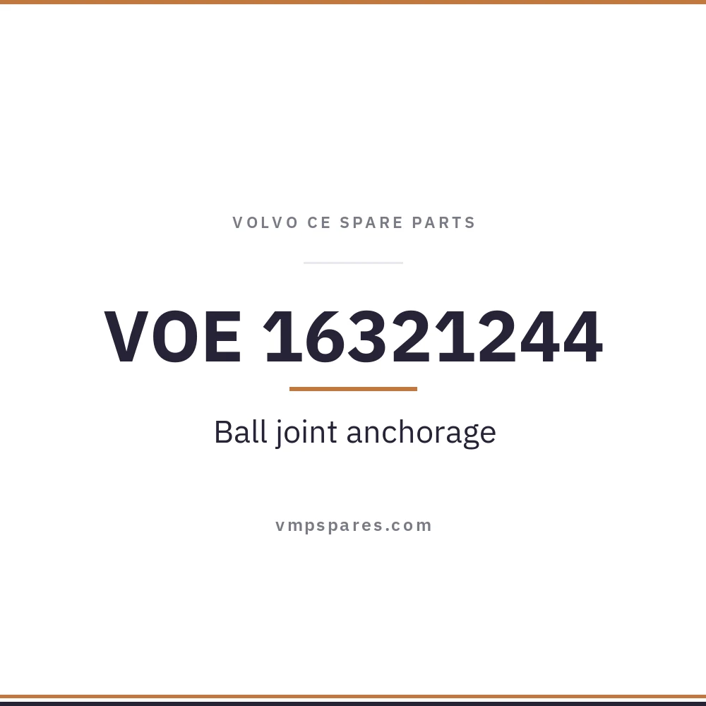 VOE 16321244 – Ball joint anchorage