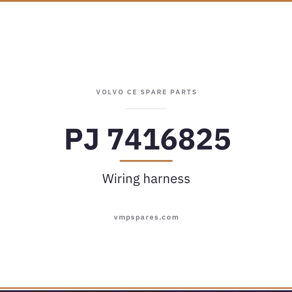 PJ 7416825 – Wiring harness