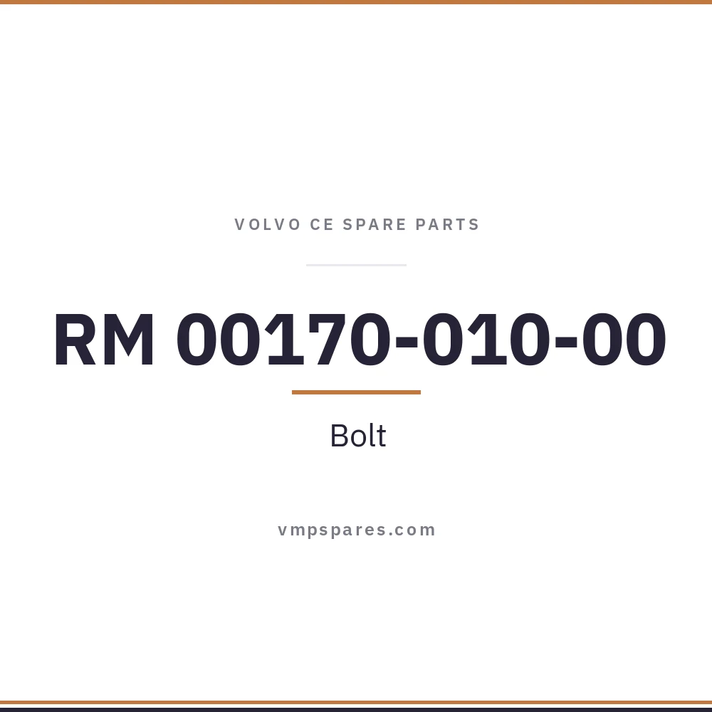 RM 00170-010-00 – Bolt