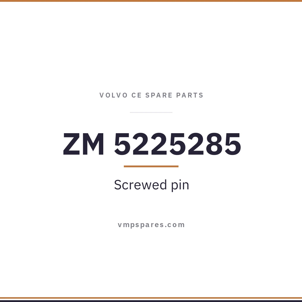ZM 5225285 – Screwed pin