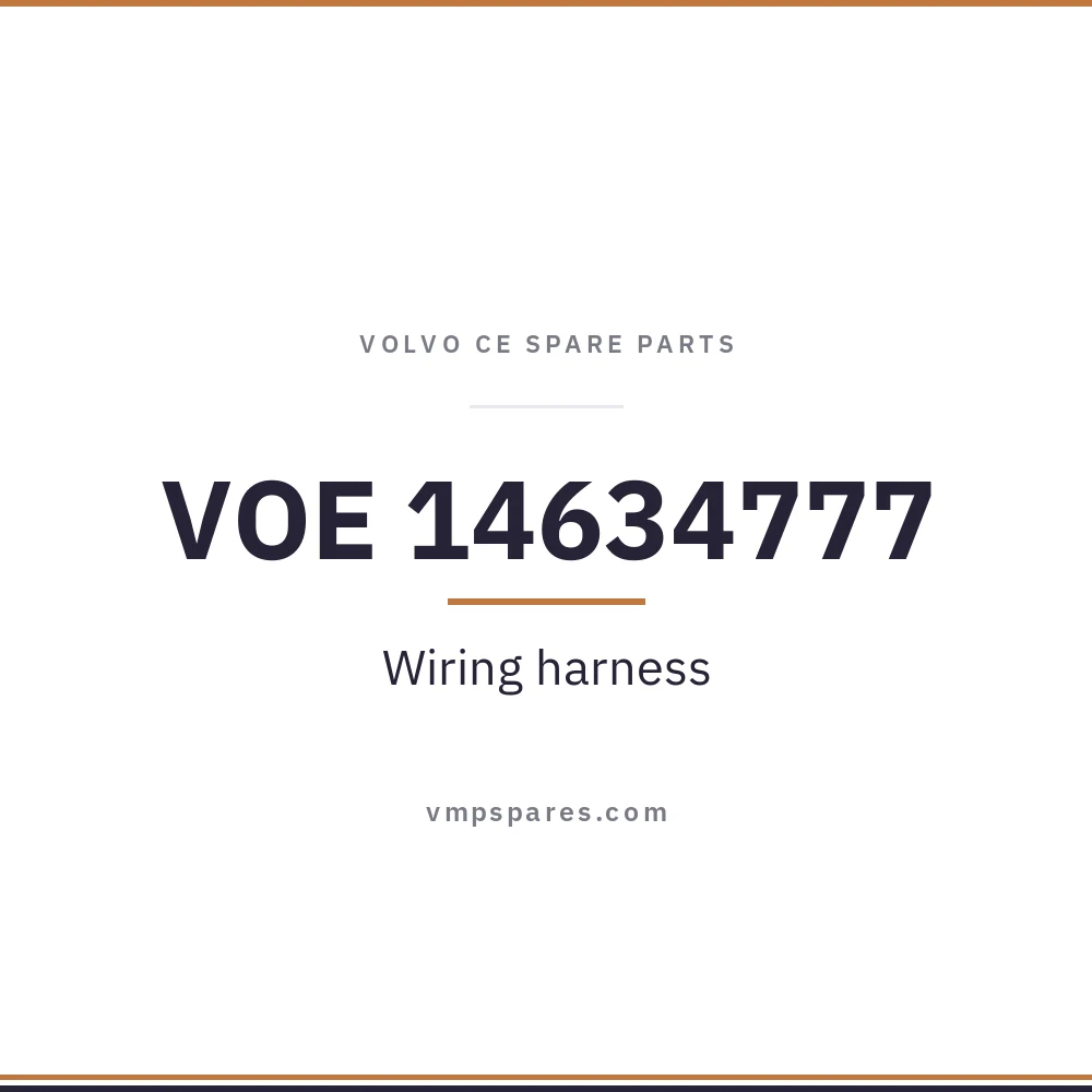 VOE 14634777 – Wiring harness