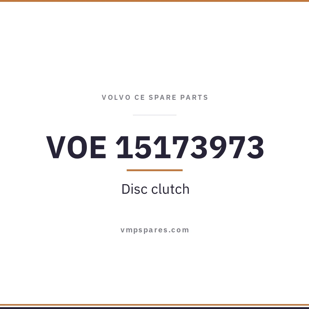 VOE 15173973 – Disc clutch