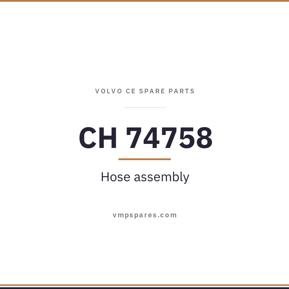 CH 74758 – Hose assembly