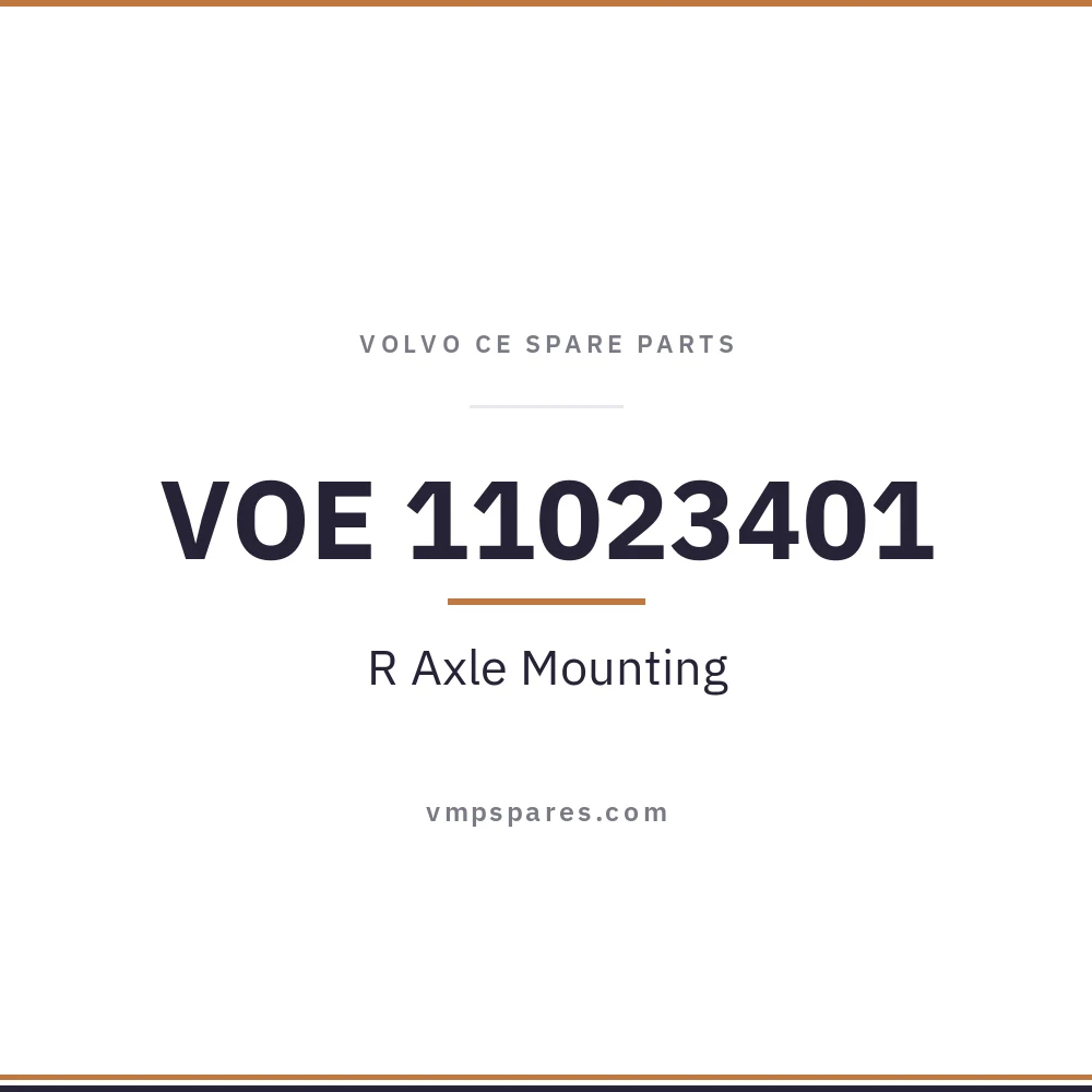 VOE 11023401 – R Axle Mounting