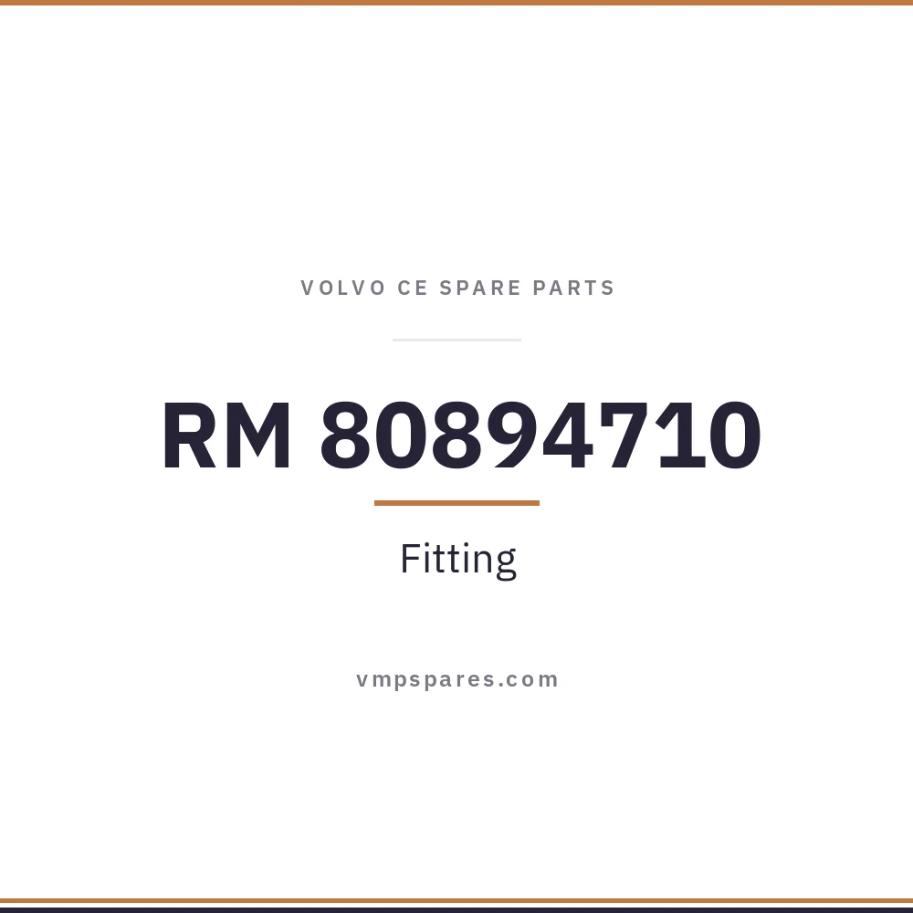 RM 80894710 – Fitting