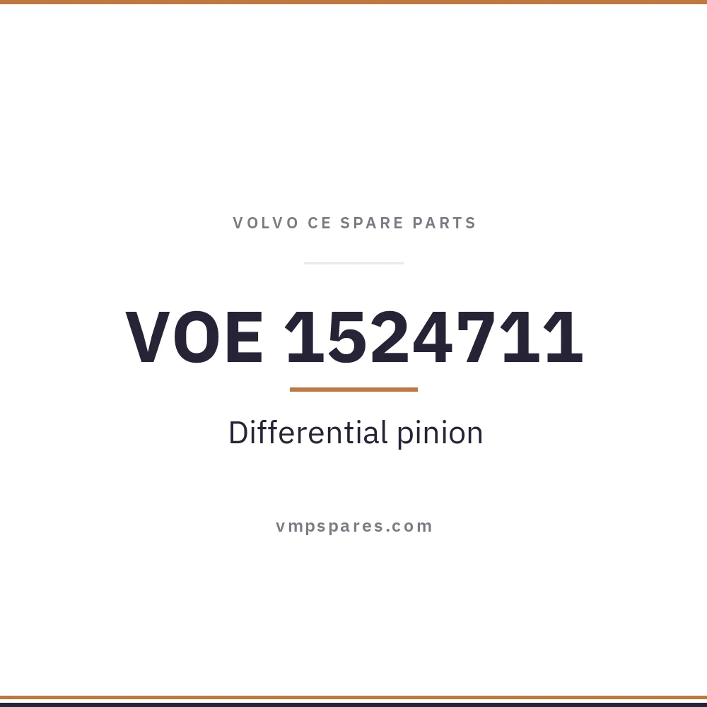 VOE 1524711 – Differential pinion