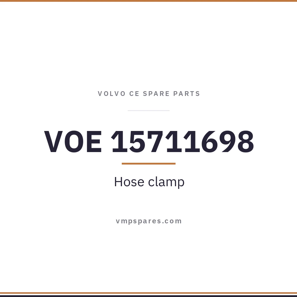 VOE 15711698 – Hose clamp