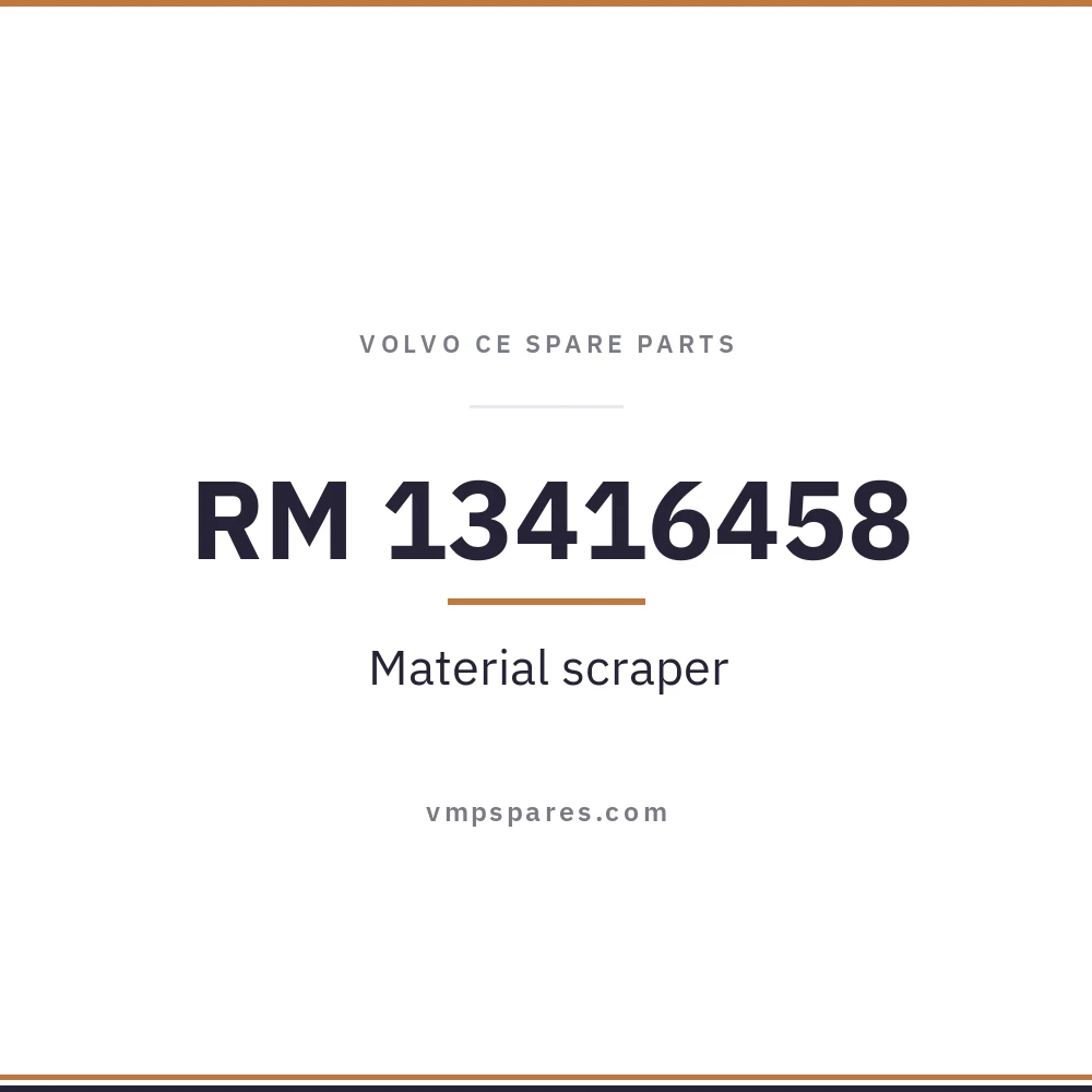 RM 13416458 – Material scraper